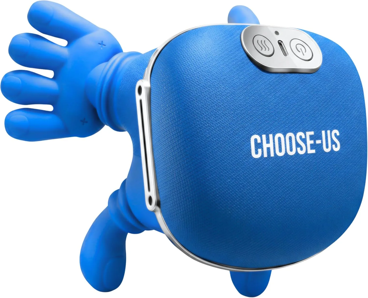 Neck massager with hands — 4D bionic silicone fingers that knead like a real hand